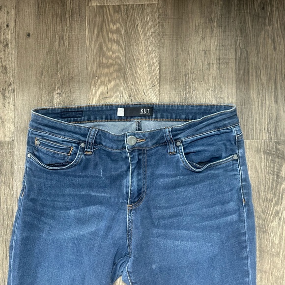 Kut from the Kloth Women's Blue Ankle Jeans - Picture 2 of 4